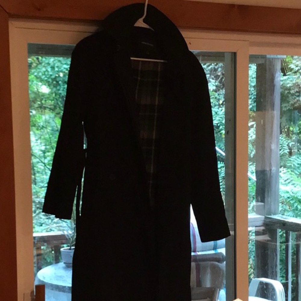 London Fog hooded, lined coat, EUC
